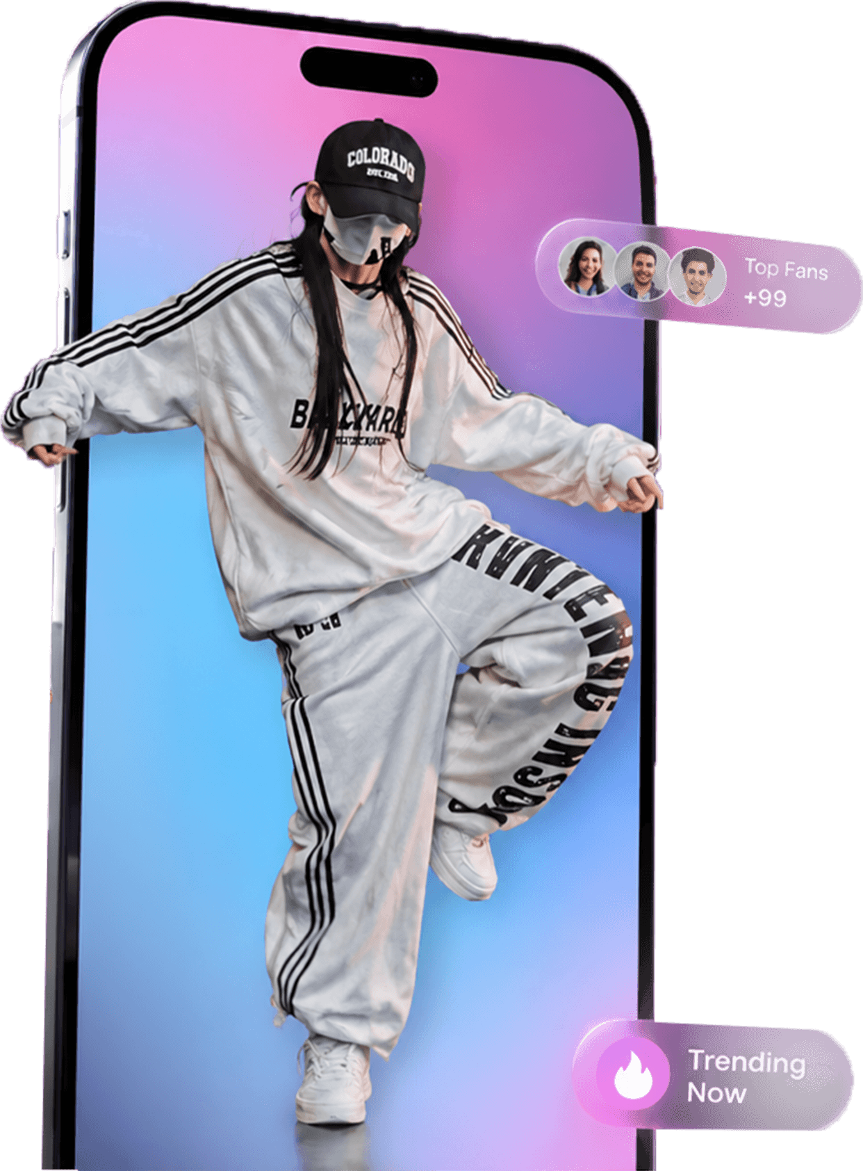 Meet new people through private video chat